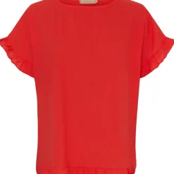 MARTA DU CHATEAU dame top MdcKasimira - Rosso Hot