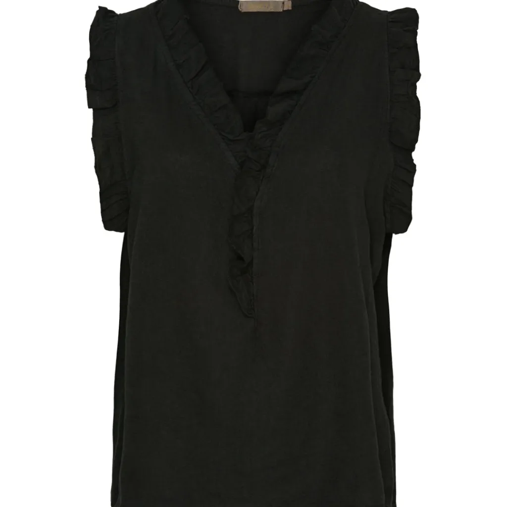 MARTA DU CHATEAU dame top MdcElke - Black New