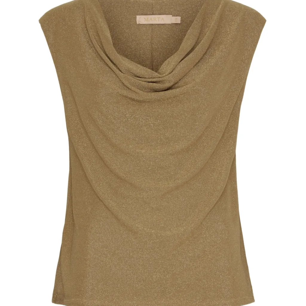 MARTA DU CHATEAU dame top MdcApolline 6341 - Gold Hot