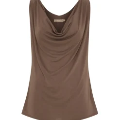 MARTA DU CHATEAU dame top MdcVeronika 82107 - Brown Outlet