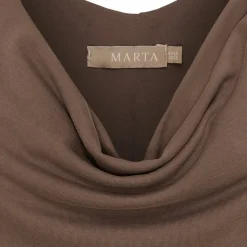 MARTA DU CHATEAU dame top MdcVeronika 82107 - Brown Outlet