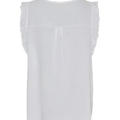 MARTA DU CHATEAU dame top MdcElke - White Online