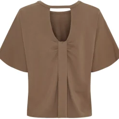 MARTA DU CHATEAU dame top MdcTinka 258635 - Dark Camelo Discount