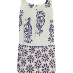 MARTA DU CHATEAU dame top MdcSilja - 4352Bluescuro Clearance