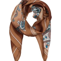 MARTA DU CHATEAU dame tørklæde MdcJuline FA-Scarf - Brown31208 Best