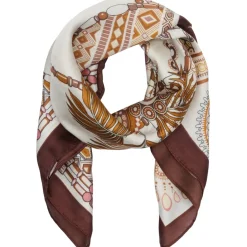 MARTA DU CHATEAU dame tørklæde MdcJuline FA-Scarf - Brown31227 Hot