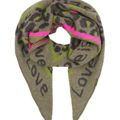 MARTA DU CHATEAU dame tørklæde MdcClio BA-0746 - Olive7 New