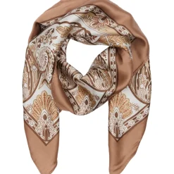 MARTA DU CHATEAU dame tørklæde MdcJuline FA-Scarf - Brown31206 Best