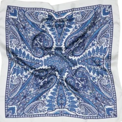 MARTA DU CHATEAU dame tørklæde MdcJuline FA-Scarf - Blue31206 Hot