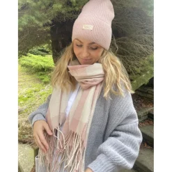 MARTA DU CHATEAU dame tørklæde 182302 - Rose Hot