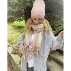 MARTA DU CHATEAU dame tørklæde 182302 - Rose Hot