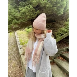 MARTA DU CHATEAU dame tørklæde 182302 - Rose Hot