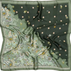 MARTA DU CHATEAU dame tørklæde MdcJuline FA-Scarf - Green31208 Online