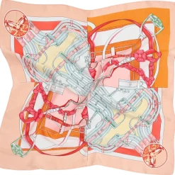 MARTA DU CHATEAU dame tørklæde MdcJuline FA1-Scarf - Orange176