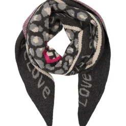 MARTA DU CHATEAU dame tørklæde MdcClio BA-0746 - Grey5 Online