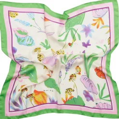 MARTA DU CHATEAU dame tørklæde MdcJuline FA1-Scarf - Green Hot