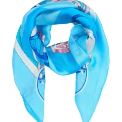 MARTA DU CHATEAU dame tørklæde MdcJuline FA1-Scarf - Blue176 Outlet