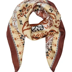 MARTA DU CHATEAU dame tørklæde MdcJuline FA-Scarf - Brown31219 Online