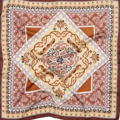 MARTA DU CHATEAU dame tørklæde MdcJuline FA-Scarf - Brown31219 Online