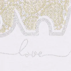 MARTA DU CHATEAU dame T-shirt MdcMarie 1535 - White Love Elephant