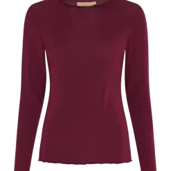 MARTA DU CHATEAU dame t-shirt MdcLeonora 5894 - Wine New