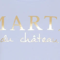 MARTA DU CHATEAU Dame T-shirt MT002 - Light blue Hot
