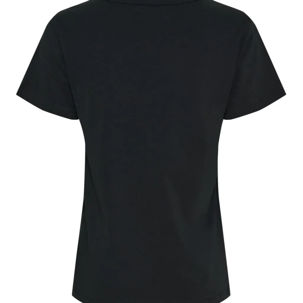 MARTA DU CHATEAU Dame T-shirt MT002 - Black Outlet