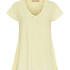 MARTA DU CHATEAU dame T-Shirt MdcMarianna 22637 - Giallo