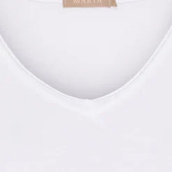 MARTA DU CHATEAU dame T-Shirt MdcJanna 2436 - White Online