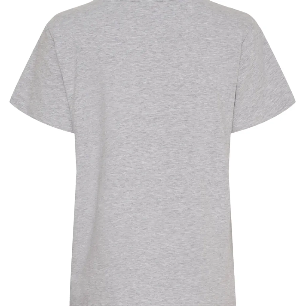 MARTA DU CHATEAU Dame T-shirt MT002 - Grey Melange Discount