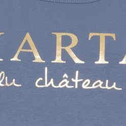 MARTA DU CHATEAU Dame T-shirt MT002 - Denim Blue Best