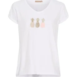 MARTA DU CHATEAU dame T-shirt MdcGemma 22031 - White Discount