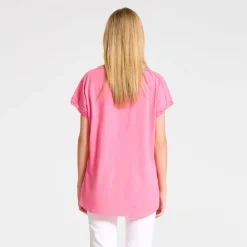 MARTA DU CHATEAU dame t-shirt 41058 - Fuxia Best