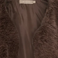 MARTA DU CHATEAU dame vest MdcArlette 85896 - Marrone2 Discount