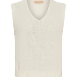 MARTA DU CHATEAU dame vest MdcMarlene 5114 - Panna