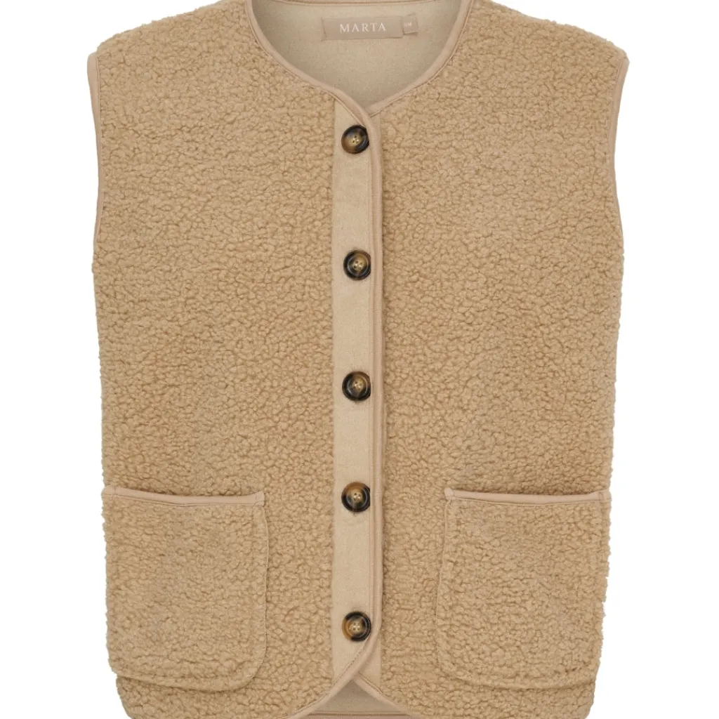 MARTA DU CHATEAU dame vest MdcEmmie 25172 - Camel Online