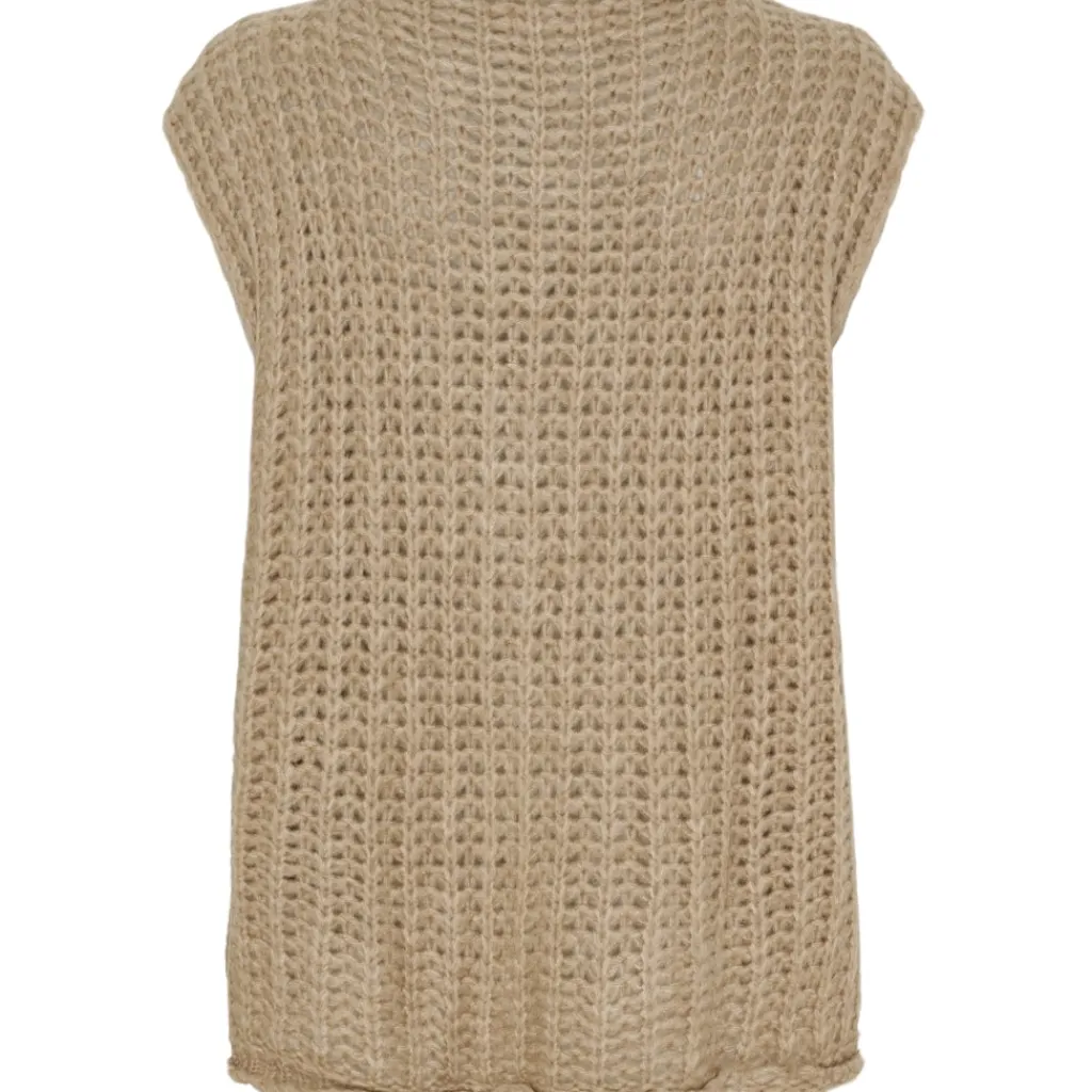 MARTA DU CHATEAU dame vest MdcRuby 9567 - Beige9546