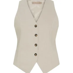 MARTA DU CHATEAU dame vest MdcRainey 248469 - Beige1 Sale