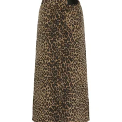 MARTA DU CHATEAU denim nederdel MdcAlfrida - Denim Leo Hot