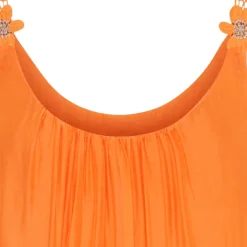 MARTA DU CHATEAU kjole MdcCiara 65675 - Arancio