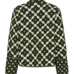 MARTA DU CHATEAU MdcJeanne dame jakke 24536-C - Green Best