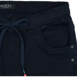 MARTA DU CHATEAU MdcTina Jeans MDC106-2 - Navy New