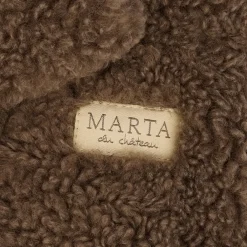 MARTA DU CHATEAU Marta Teddy dame luffer 48744 - Dk Brown Discount