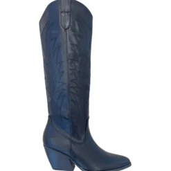 SHOES Maude dame cowboystøvler 1229 - Black Outlet