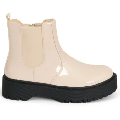 SHOES Melanie dame støvler 68282 - BeigePAT New