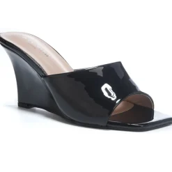 SHOES Mirella dame stiletter med kilehæl BD121 - Black Online