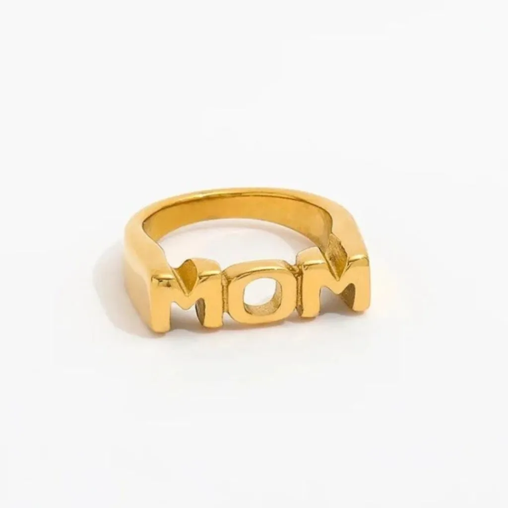 muun STUDIOS MOM Ring 18k belagt R087 - Guld Hot