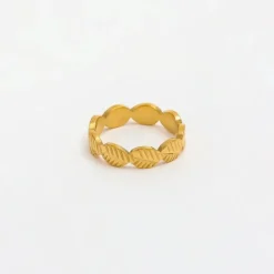 muun STUDIOS Olive - Ring R090 - Guld Discount