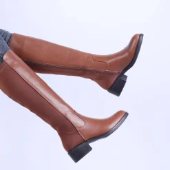 SHOES Myriam Dame Støvler 68181 - Camel Sale