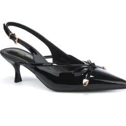 SHOES Nellie dame stiletter R31 - Black
